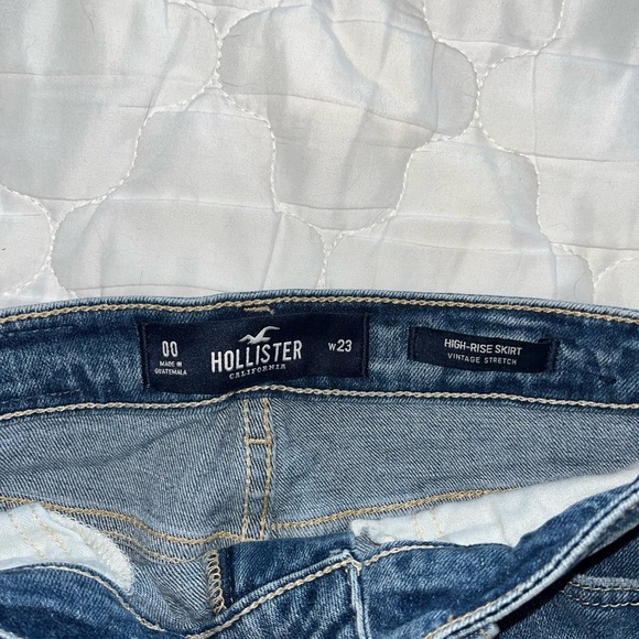 Ripped Denim Skirt - Picture 3 of 3